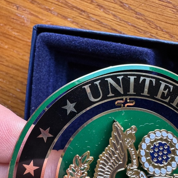 Beacon Design US Army Seal Ornament 2014 Licensed Made in USA Collectible Gift‎ - Picture 3 of 8